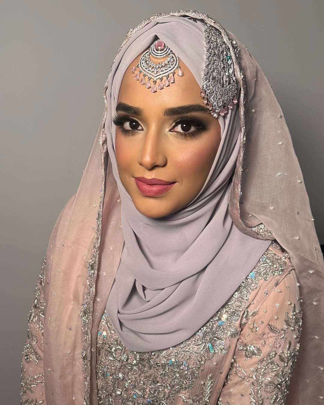 Post 5 by Ayesha Hussain- Bridal Artist on Instagram (image)