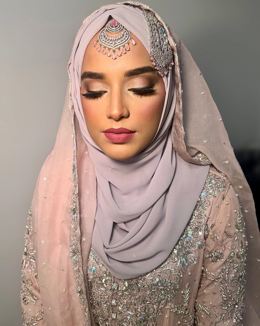 Post 6 by Ayesha Hussain- Bridal Artist on Instagram (image)