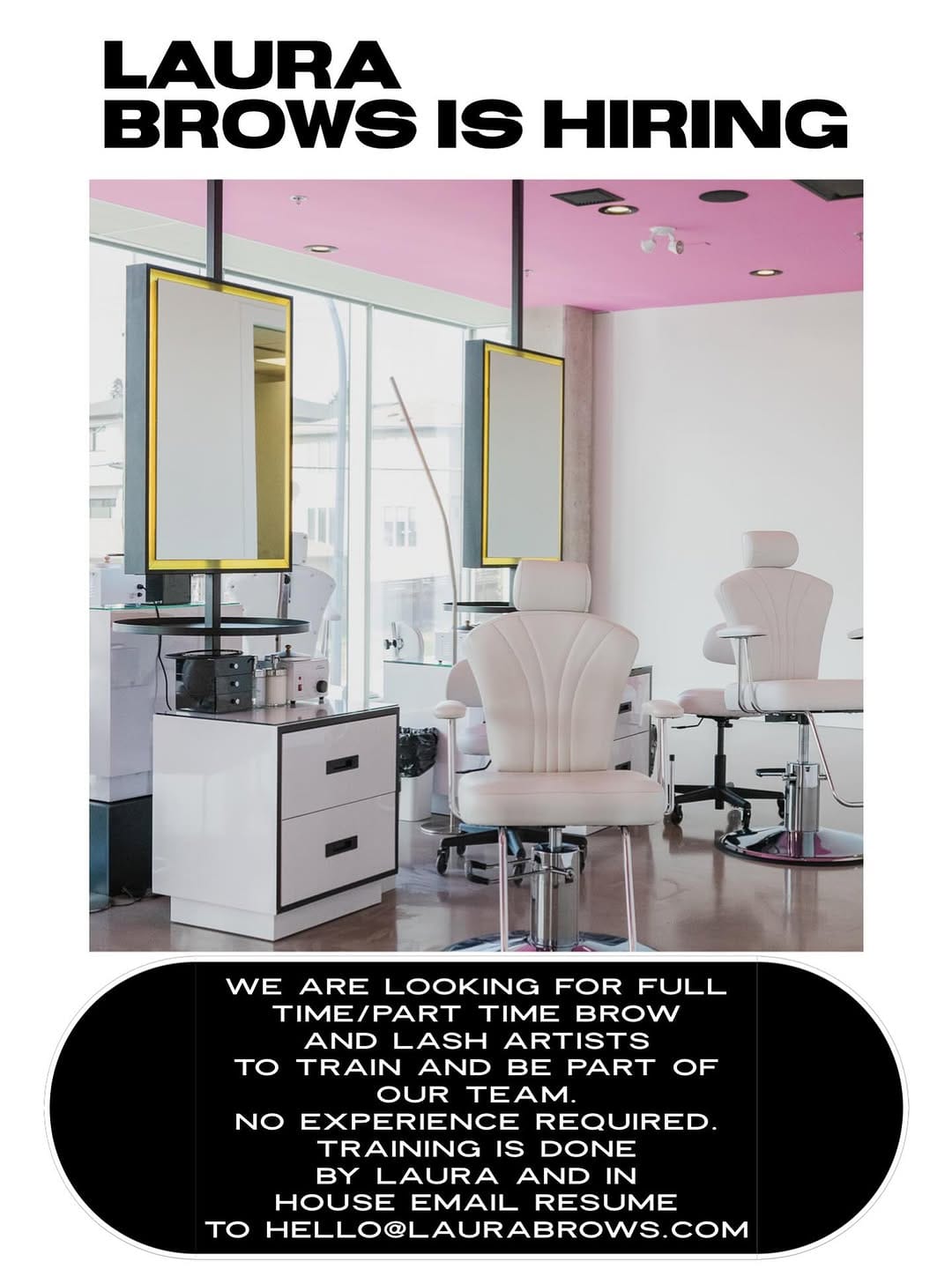 Post 1 by Laura Brows X Relume on Instagram (image)