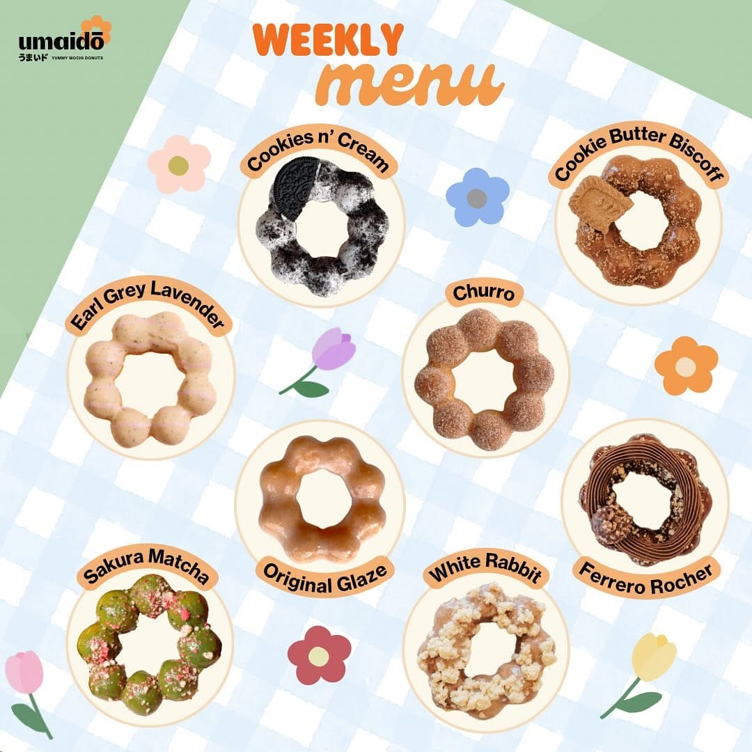 Post 10 by umaido mochi donuts on Instagram (image)