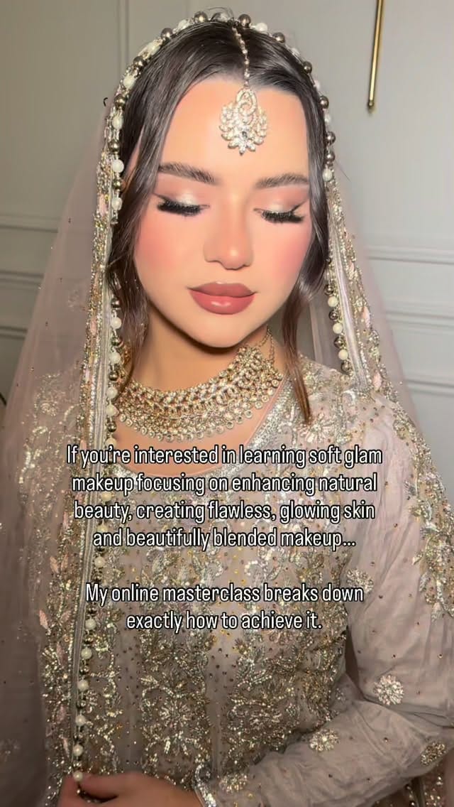 Post 1 by BRIDAL MAKEUP, HAIR & HIJAB on Instagram (video)