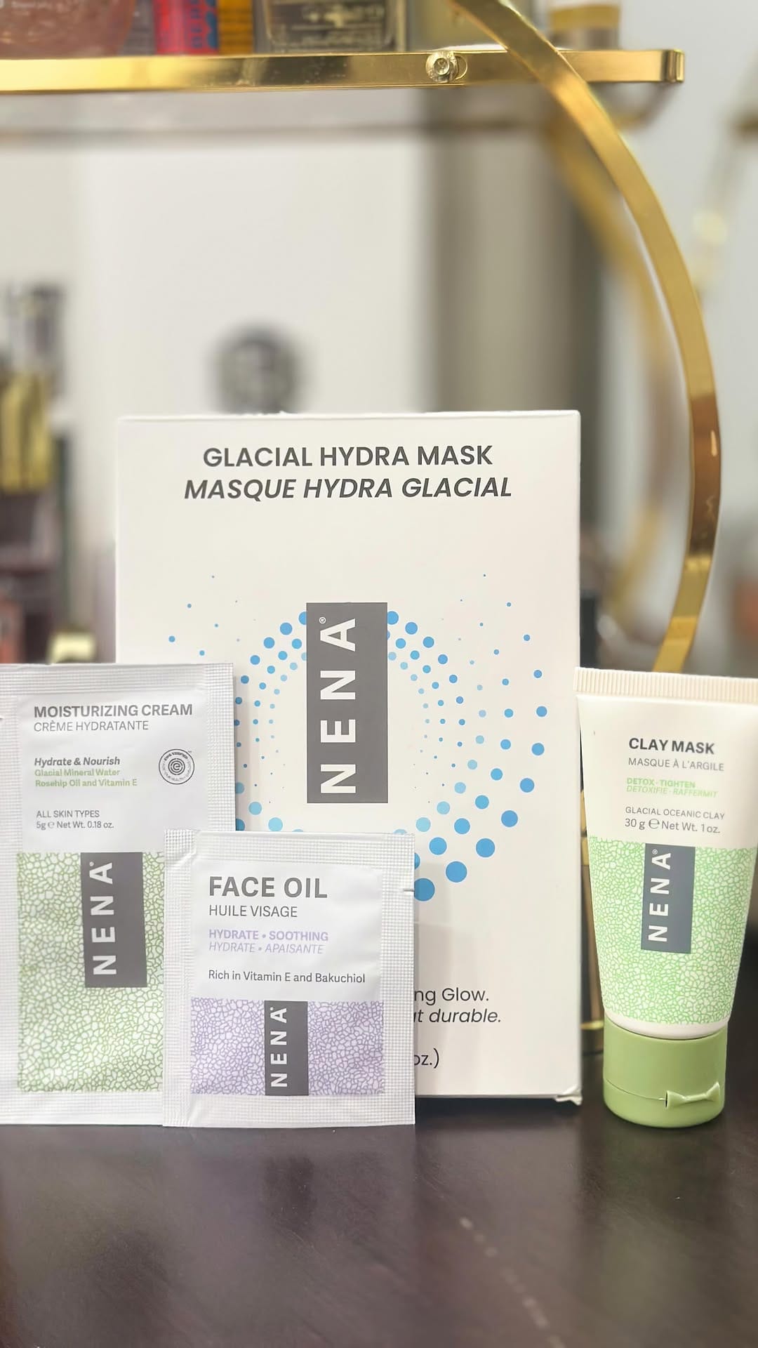 Post 4 by NENA Glacial Skincare on Instagram (video)