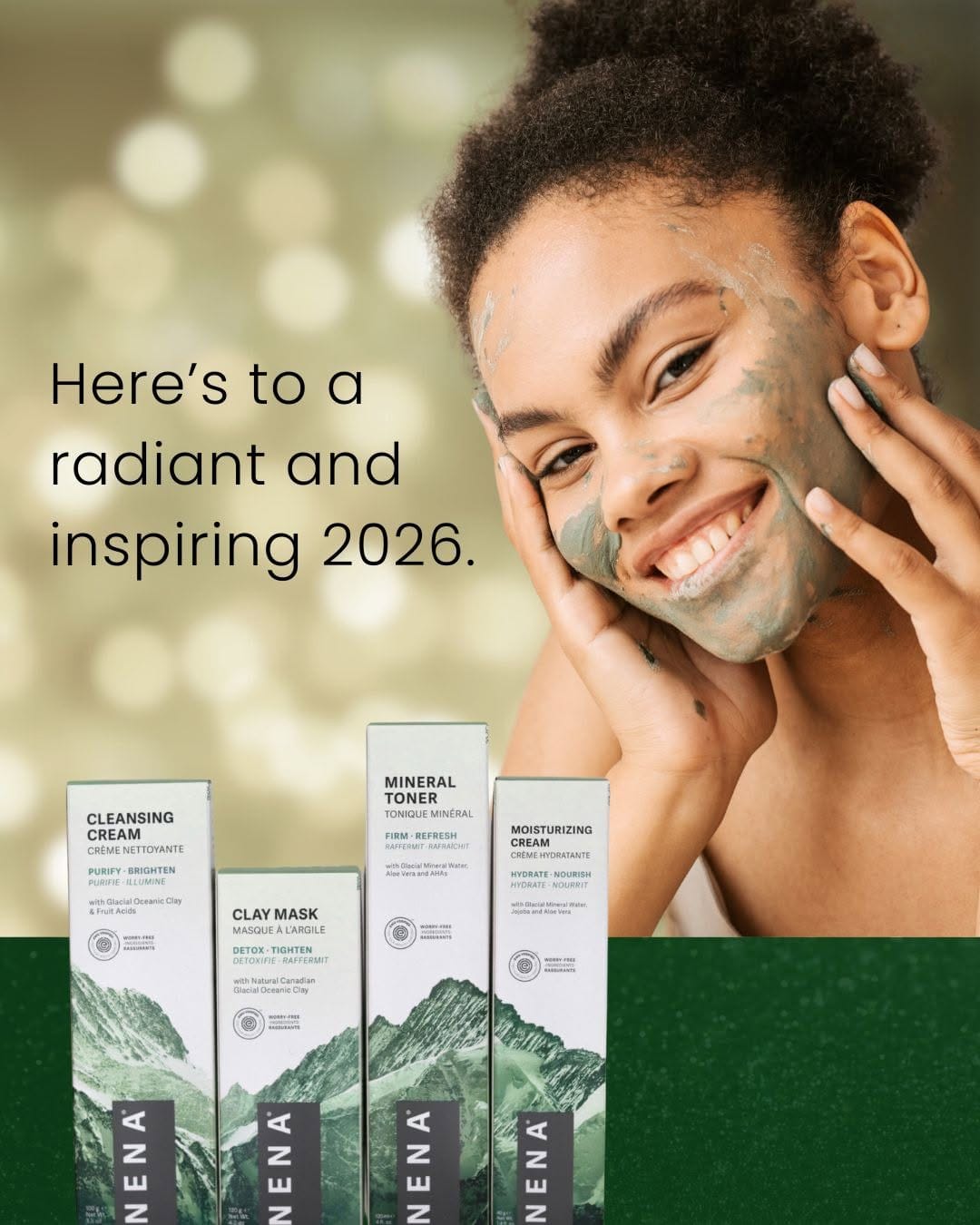 Post 7 by NENA Glacial Skincare on Instagram (image)