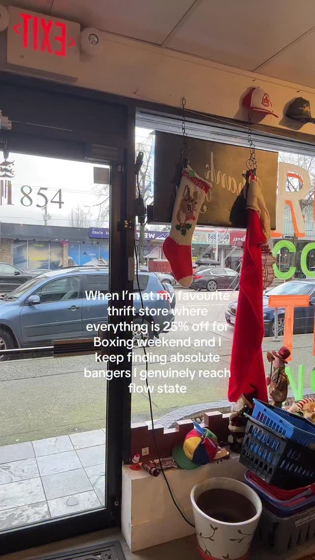 Post 5 by RUMMAGE Community Thrift on Instagram (video)