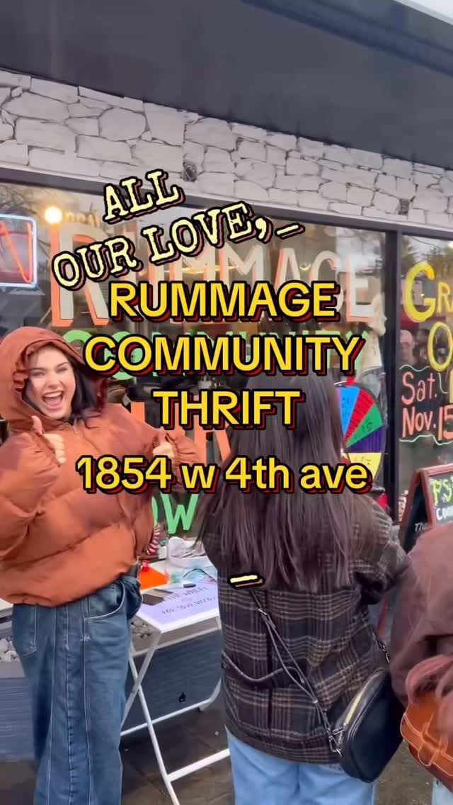 Post 7 by RUMMAGE Community Thrift on Instagram (video)