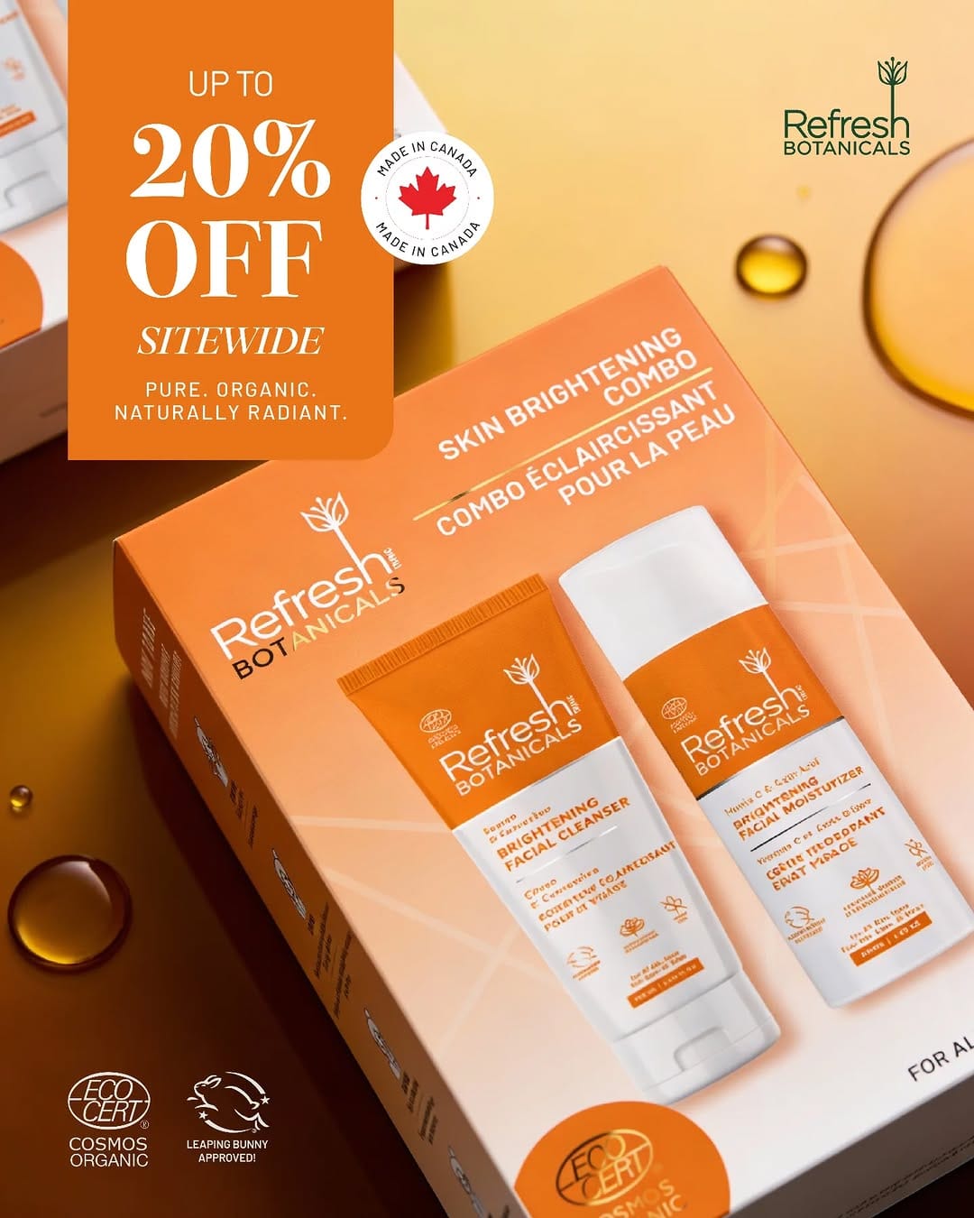 Post 6 by Refresh Botanicals - Advanced Organic Skincare on Instagram (image)