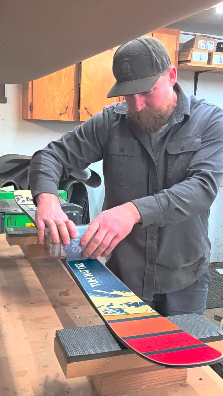Post 7 by 𝘒𝘐𝘕𝘋𝘙𝘌𝘋 Snowboards and Skis on Instagram (video)
