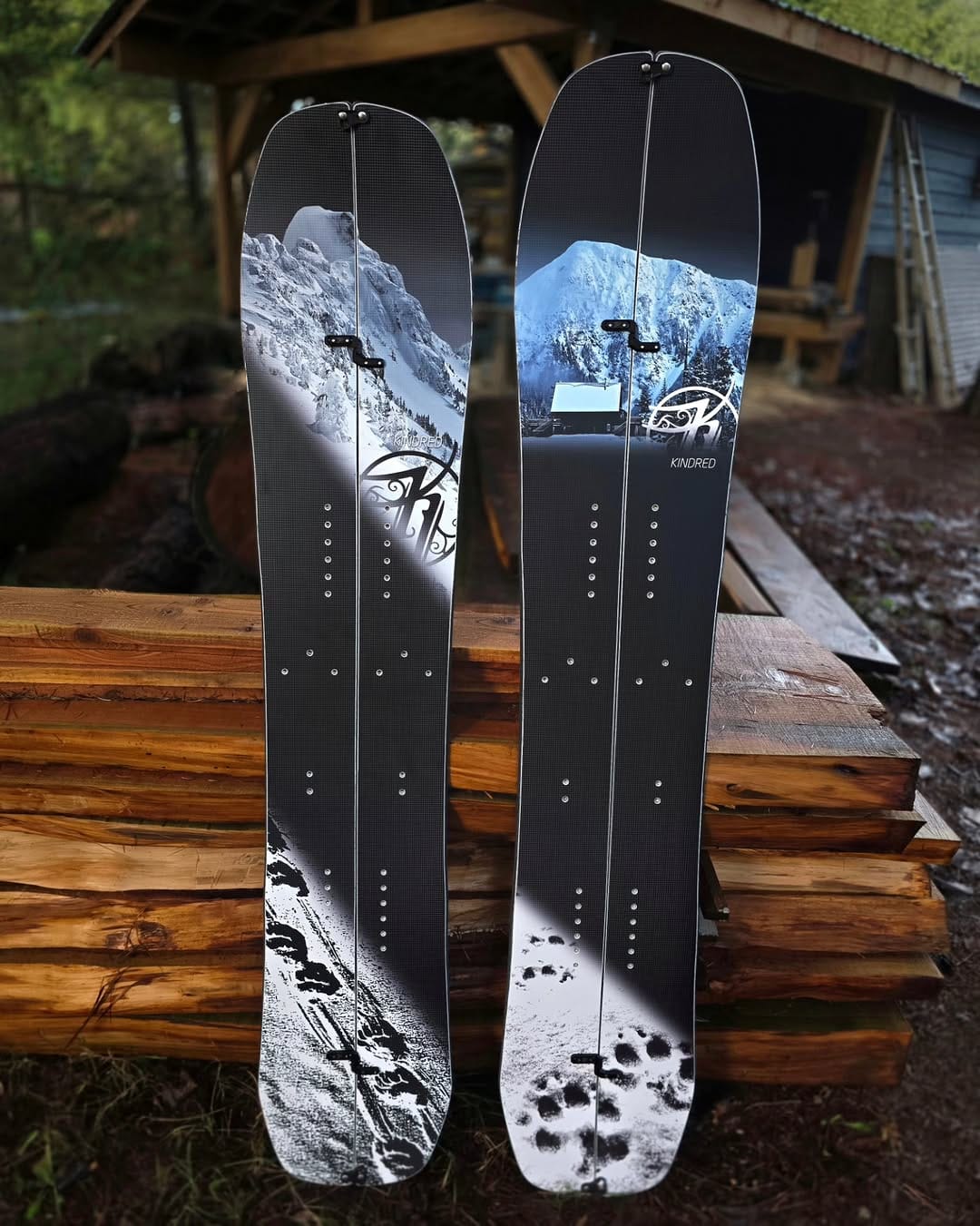 Post 2 by 𝘒𝘐𝘕𝘋𝘙𝘌𝘋 Snowboards and Skis on Instagram (image)