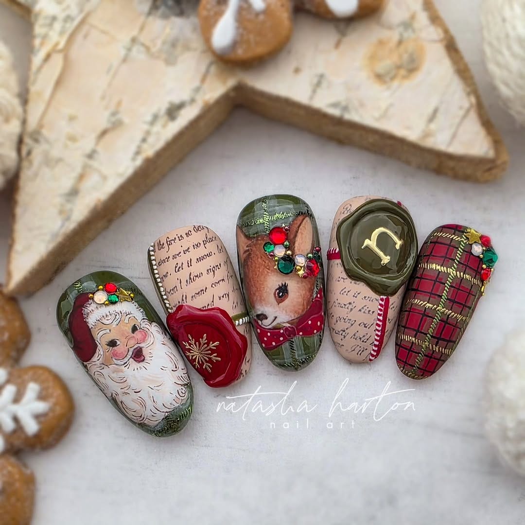 Post 5 by Natasha Harton - Nail Artist on Instagram (image)