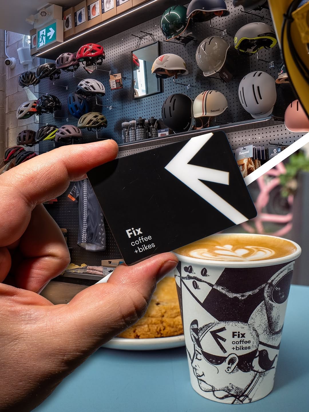 Post 8 by Fix Coffee + Bikes on Instagram (image)