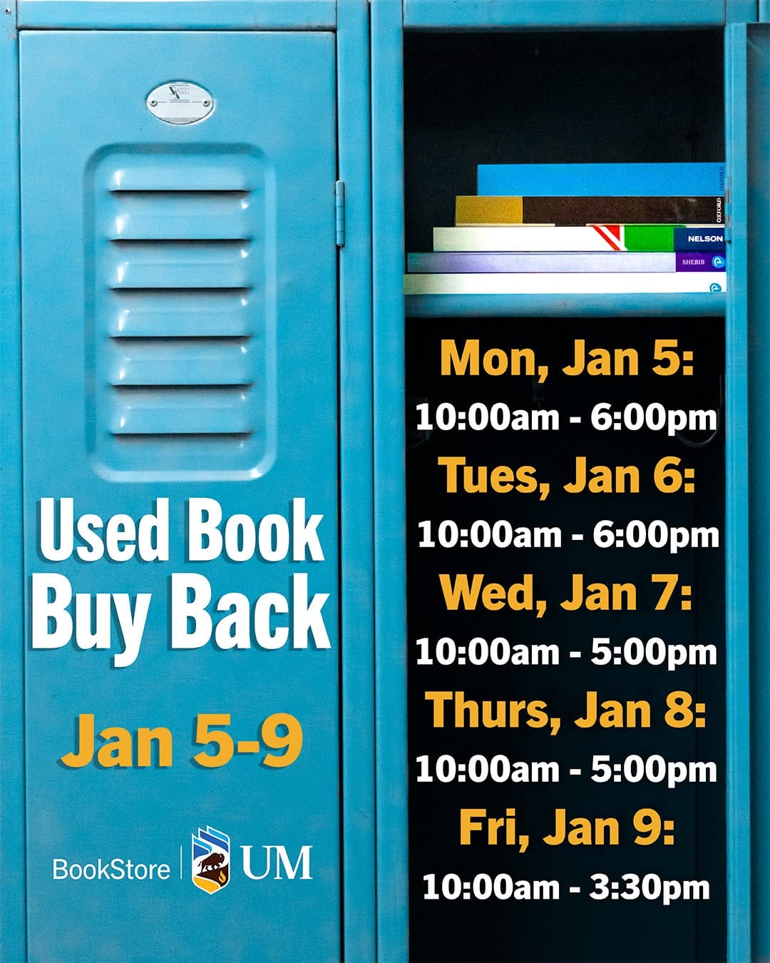 Post 4 by UM BookStore on Instagram (image)
