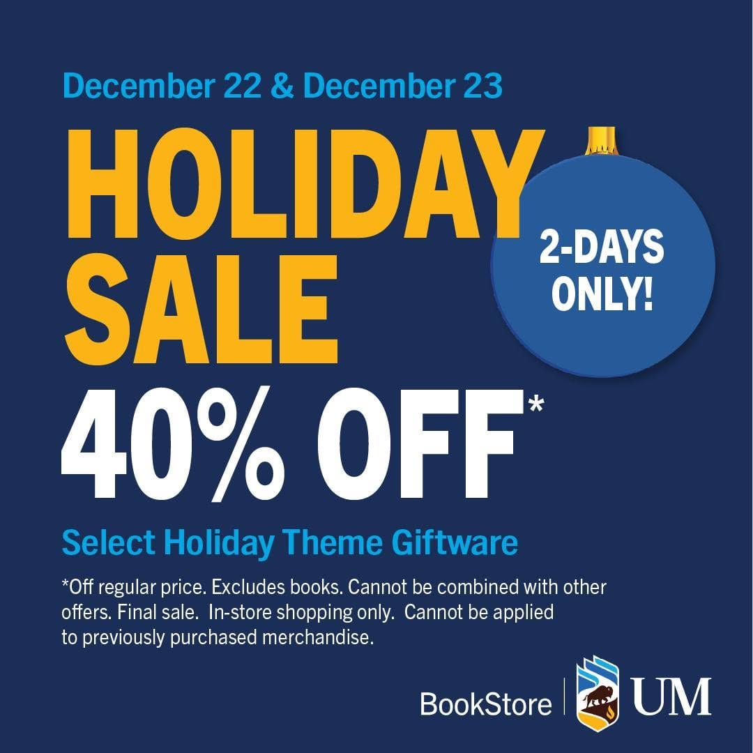 Post 6 by UM BookStore on Instagram (image)