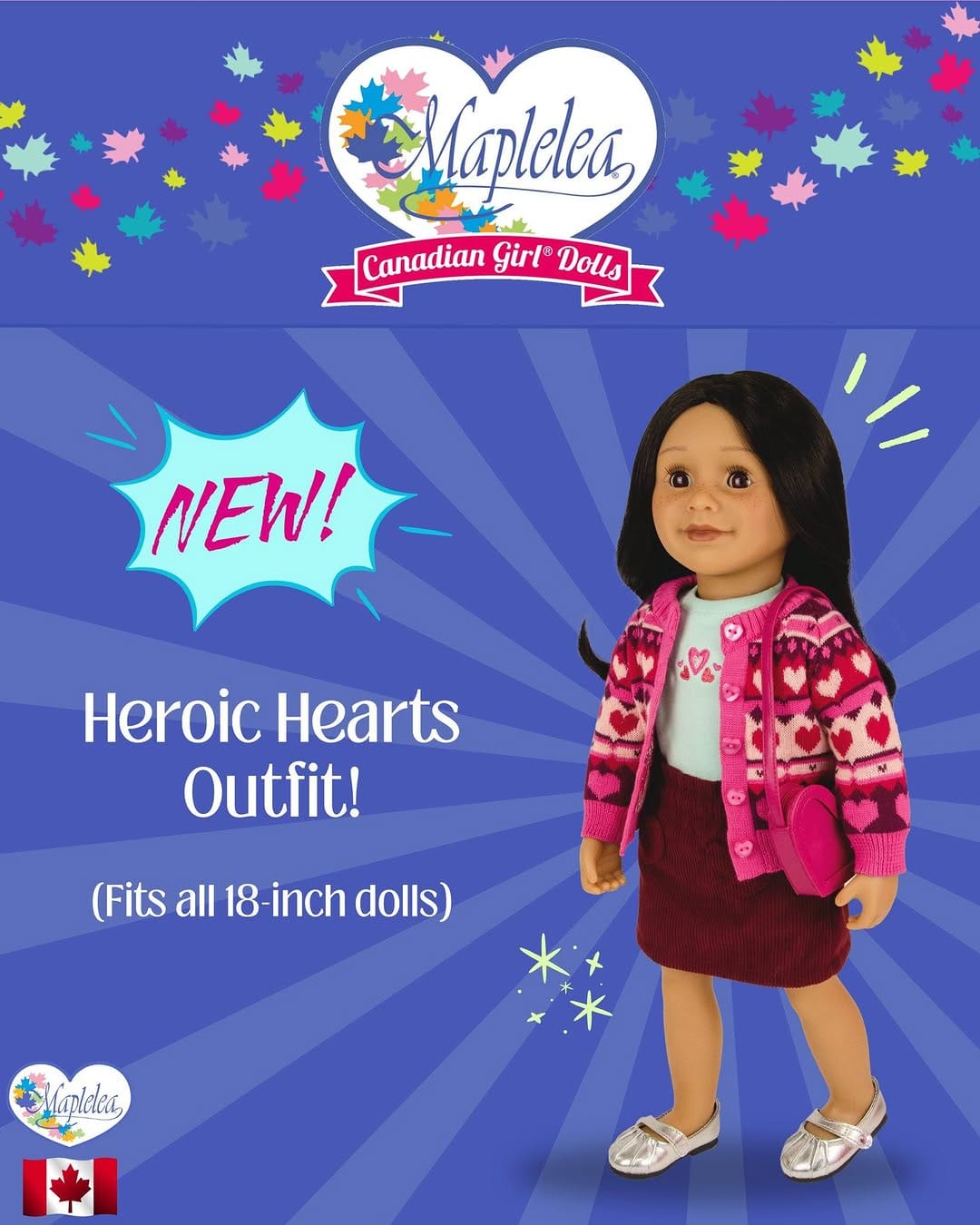 Post 6 by Maplelea Canadian Girl Dolls on Instagram (image)