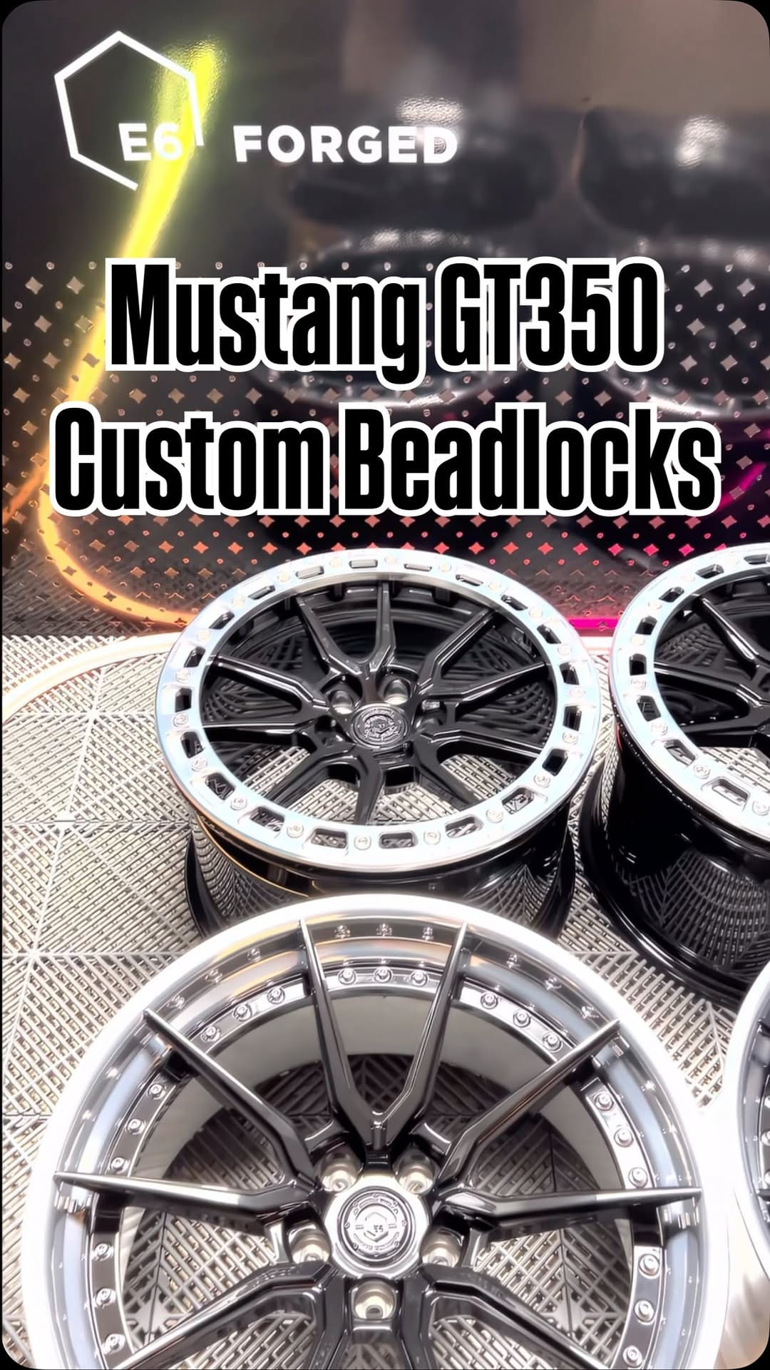 Post 7 by E6 Forged - Reinventing the Wheel ™️ on Instagram (video)