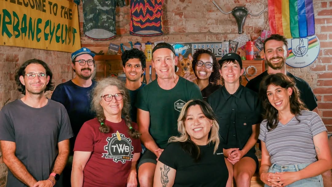 Post 10 by Urbane Cyclist Worker Co-Op on Instagram (image)