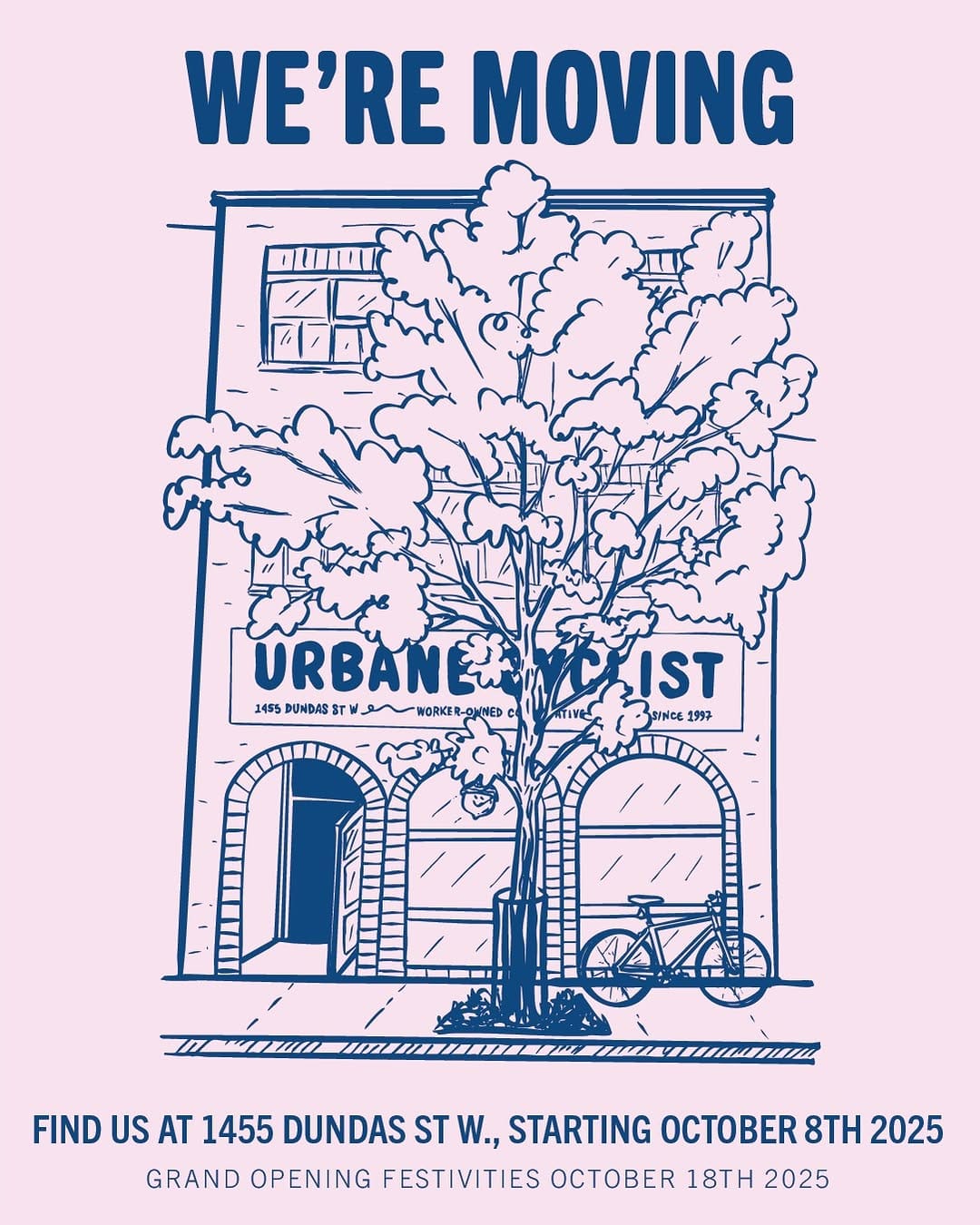 Post 9 by Urbane Cyclist Worker Co-Op on Instagram (image)
