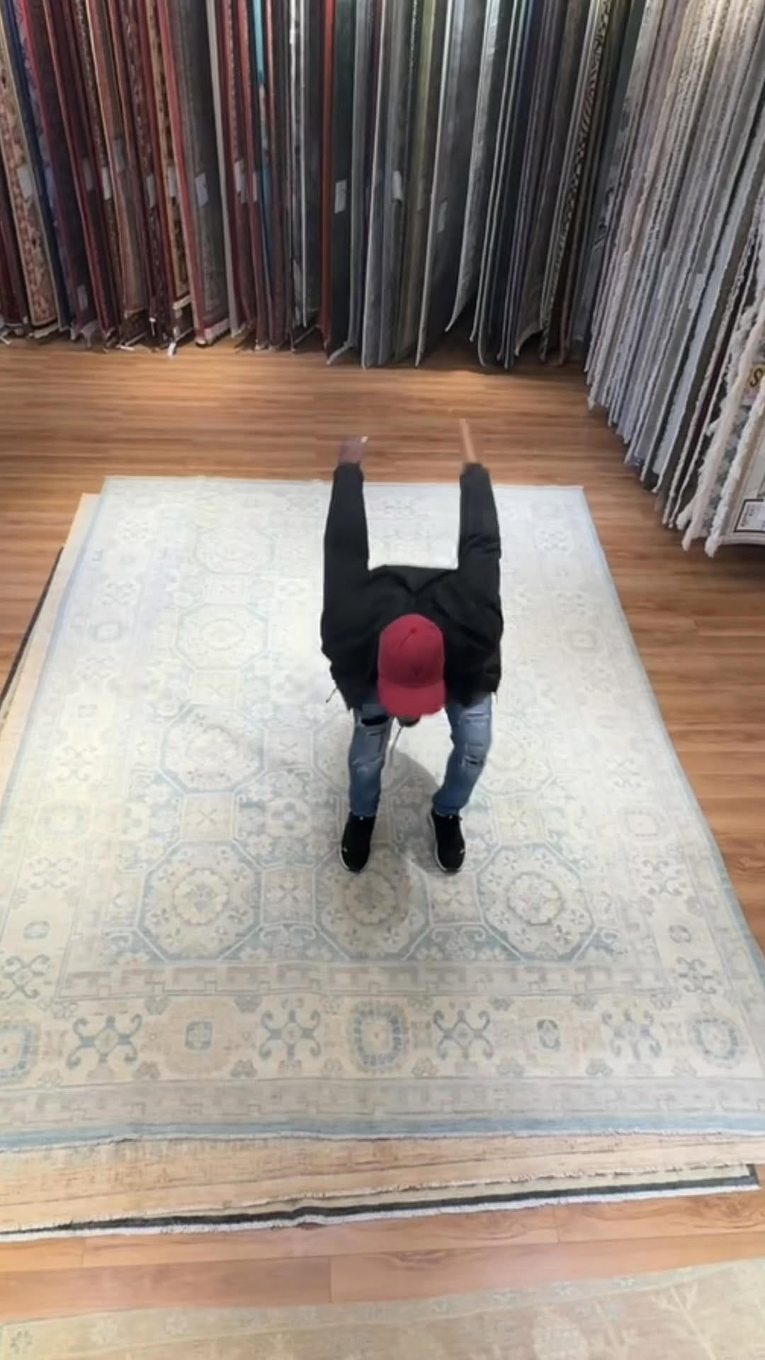 Post 5 by Tabrizi Rugs on Instagram (video)