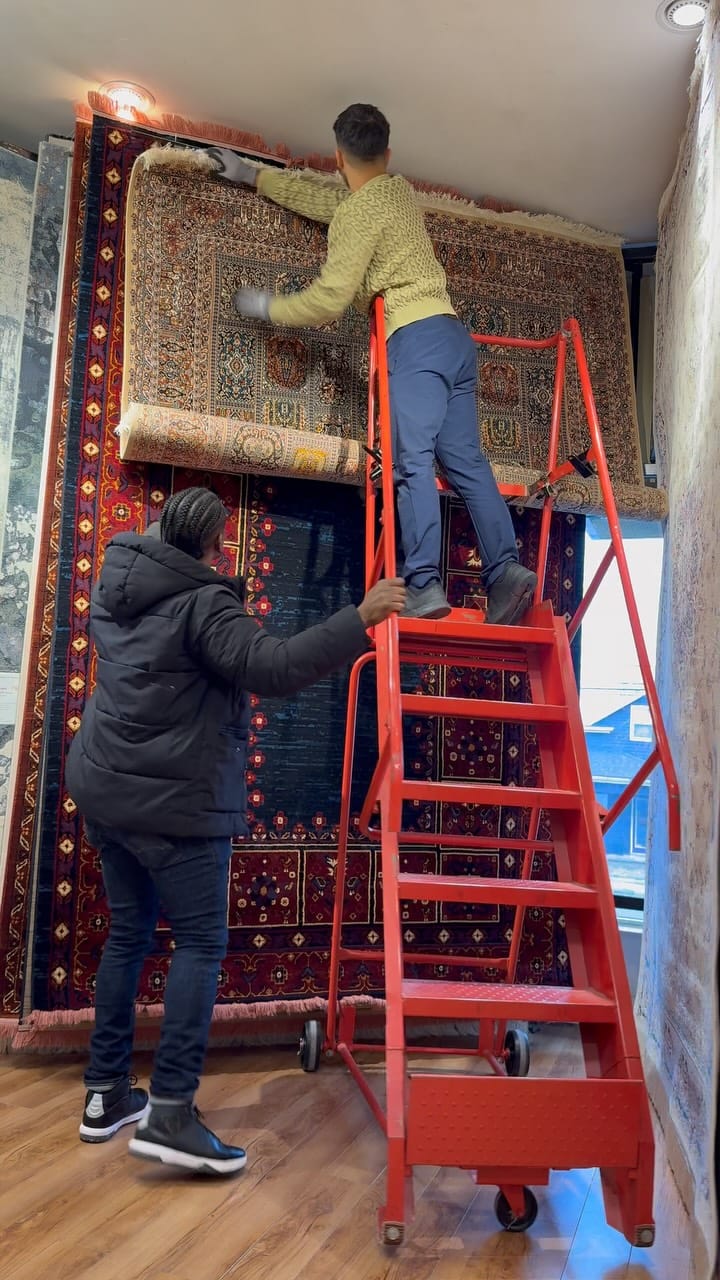Post 1 by Tabrizi Rugs on Instagram (video)