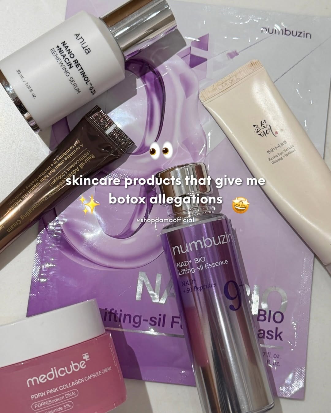 Post 8 by shopdama | korean skincare on Instagram (carousel)