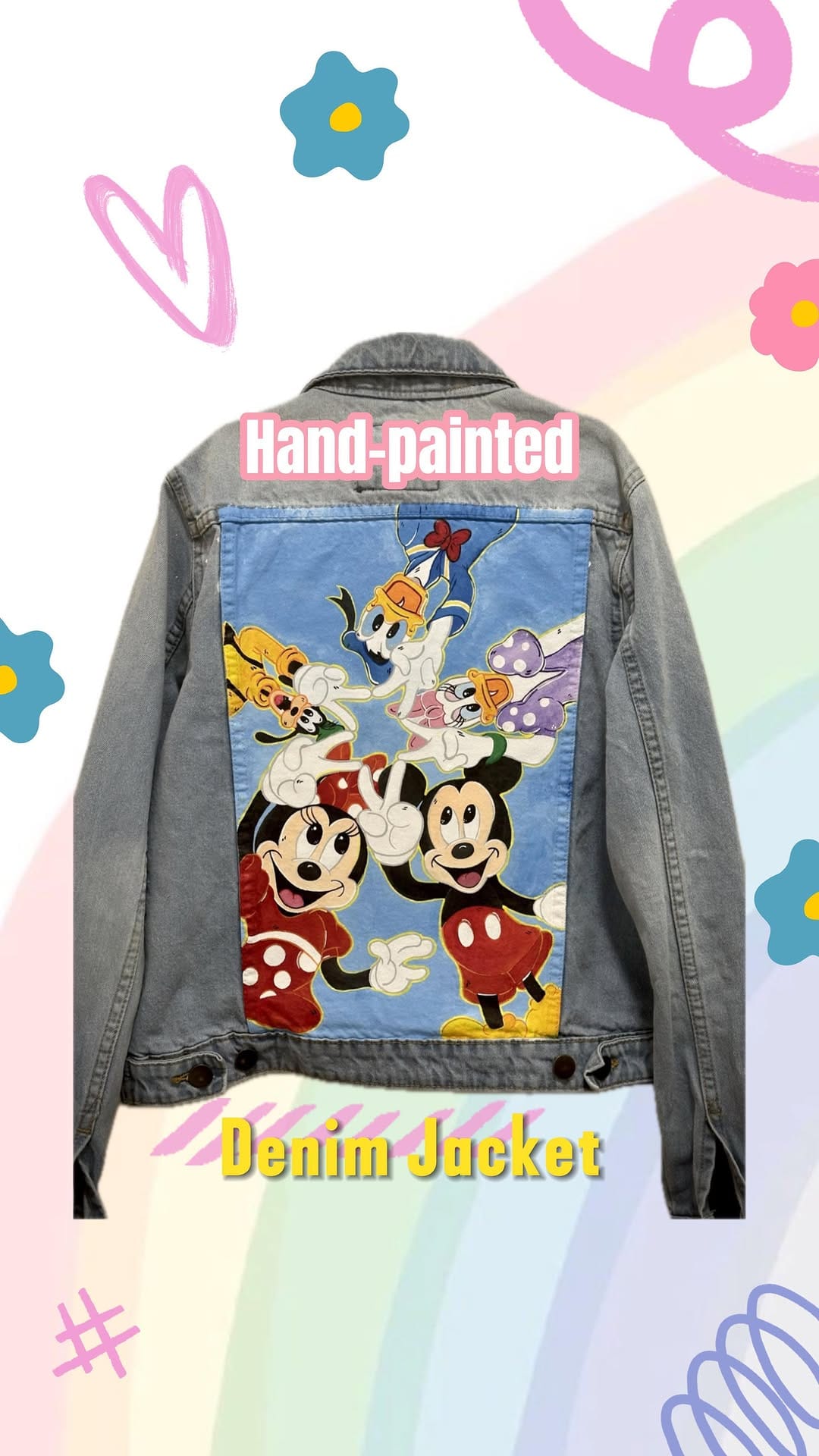 Post 8 by Painted Shoes | Painted Jackets on Instagram (video)
