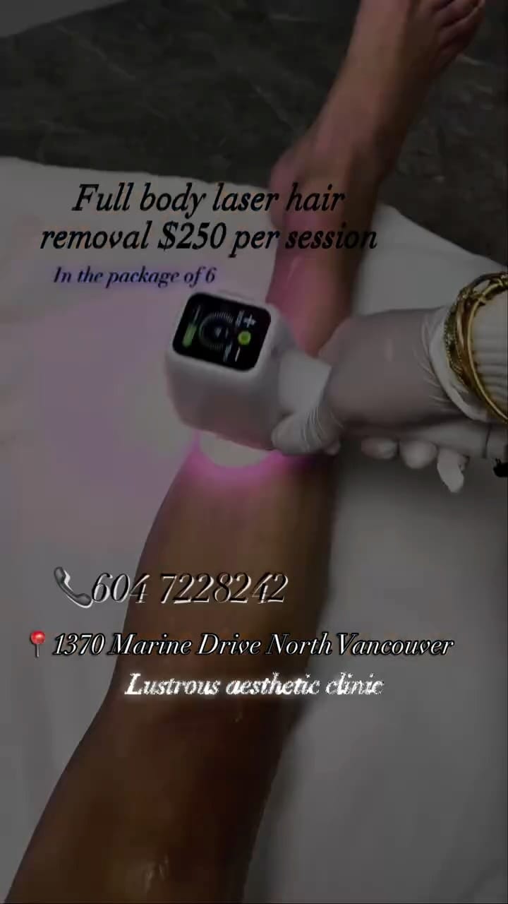 Post 7 by Lustrous aesthetic clinic on Instagram (video)