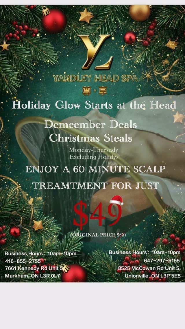 Post 4 by Yardley Head Spa尊享 on Instagram (video)