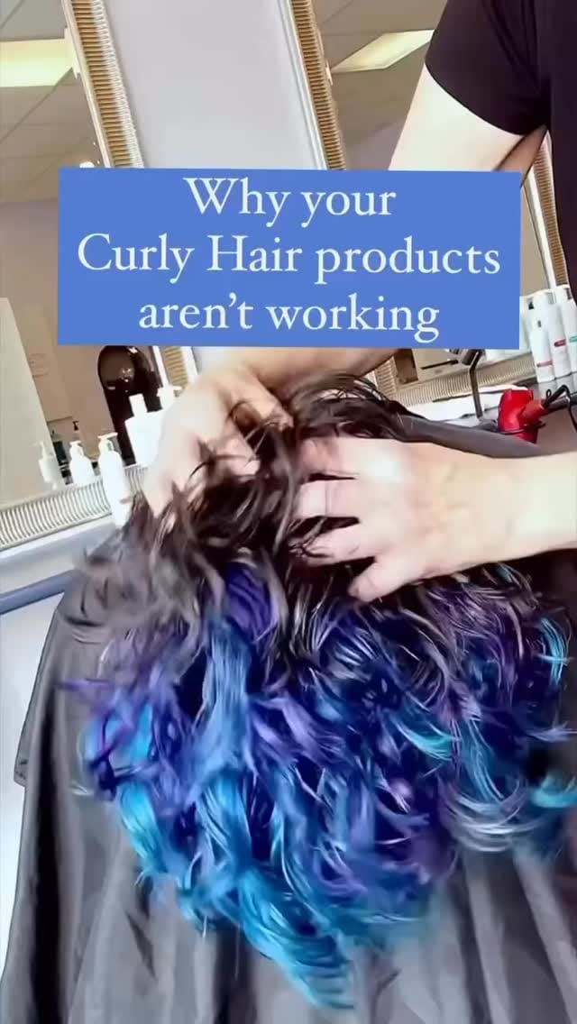 Post 7 by Gossips Hairstylists 416-885-9954 Rebel Colour/Curl 🎨Alchemy on Instagram (video)