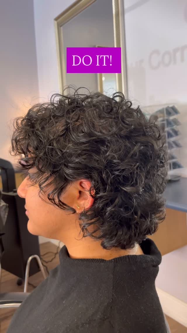 Post 4 by Gossips Hairstylists 416-885-9954 Rebel Colour/Curl 🎨Alchemy on Instagram (video)