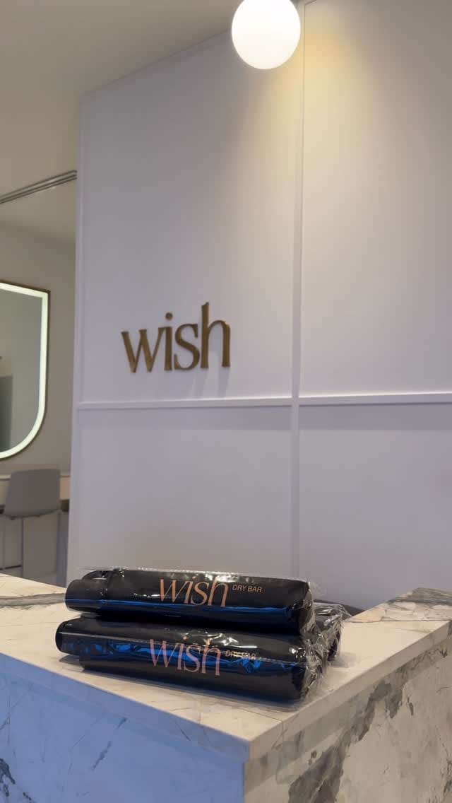 Post 3 by Wish Dry Bar on Instagram (video)