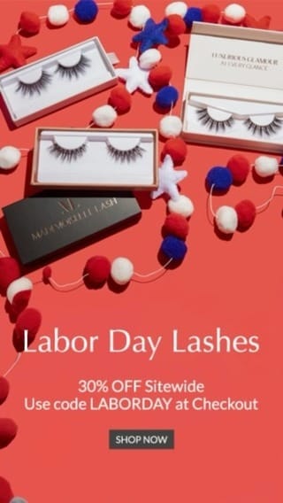 Post 7 by MADEMOISELLE LASH I Vegan Silk and Mink Lashes on Instagram (video)