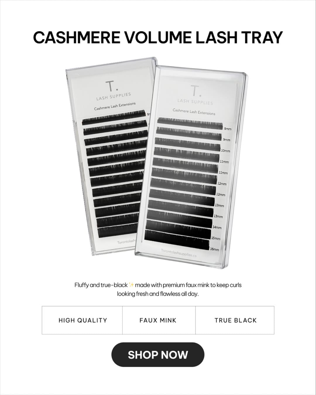 Post 4 by Toronto Lash Supplies on Instagram (image)