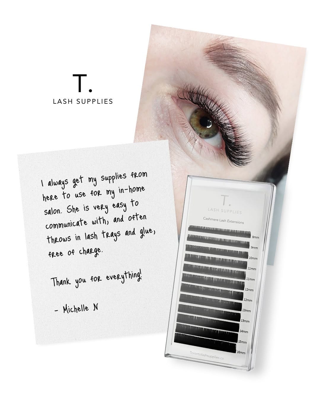 Post 6 by Toronto Lash Supplies on Instagram (image)