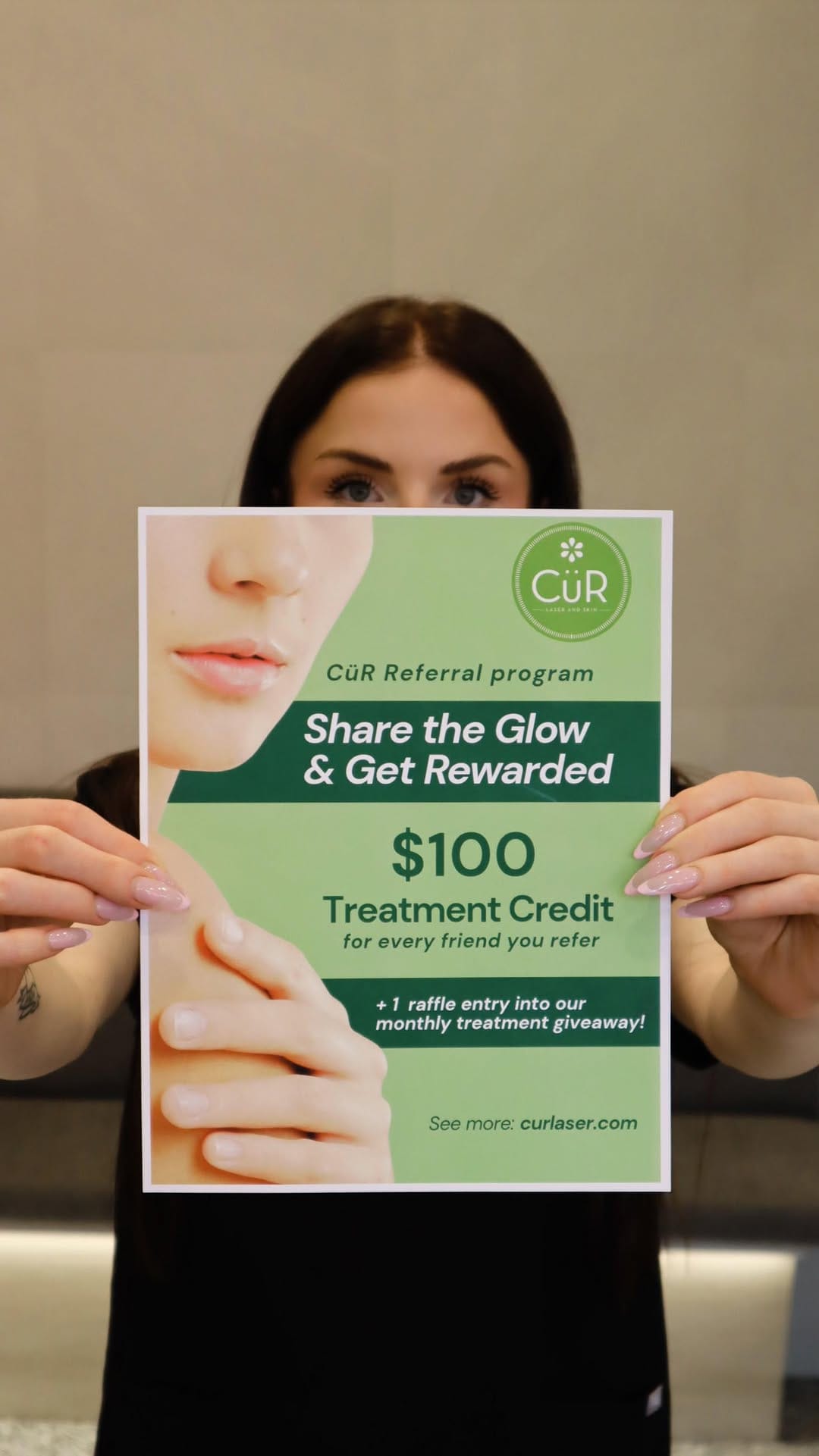 Post 10 by CüR Laser & Skin on Instagram (video)