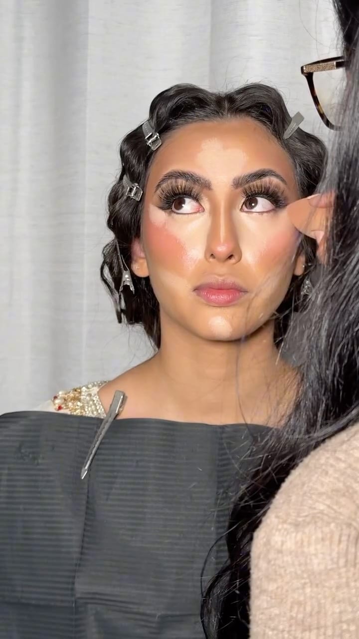 Post 10 by KIRAN ATWAL | BRIDAL BEAUTY on Instagram (video)