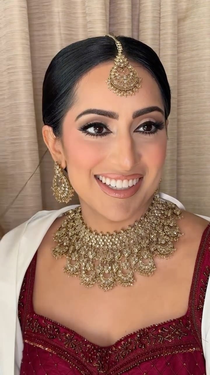 Post 2 by KIRAN ATWAL | BRIDAL BEAUTY on Instagram (video)