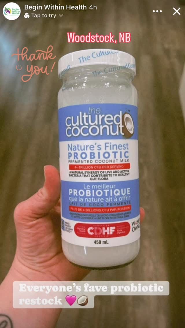 Post 1 by The Cultured Coconut on Instagram (video)
