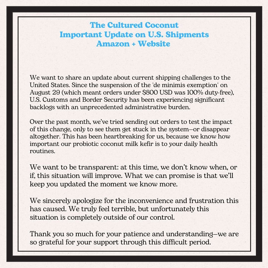 Post 5 by The Cultured Coconut on Instagram (image)