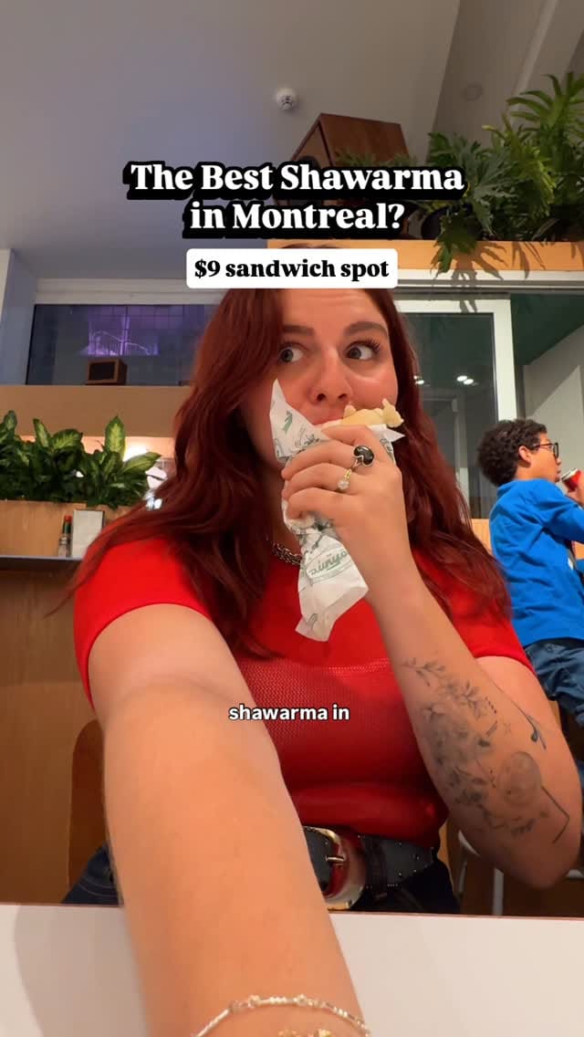 Post 2 by wafa khanji | montreal content creator on Instagram (video)