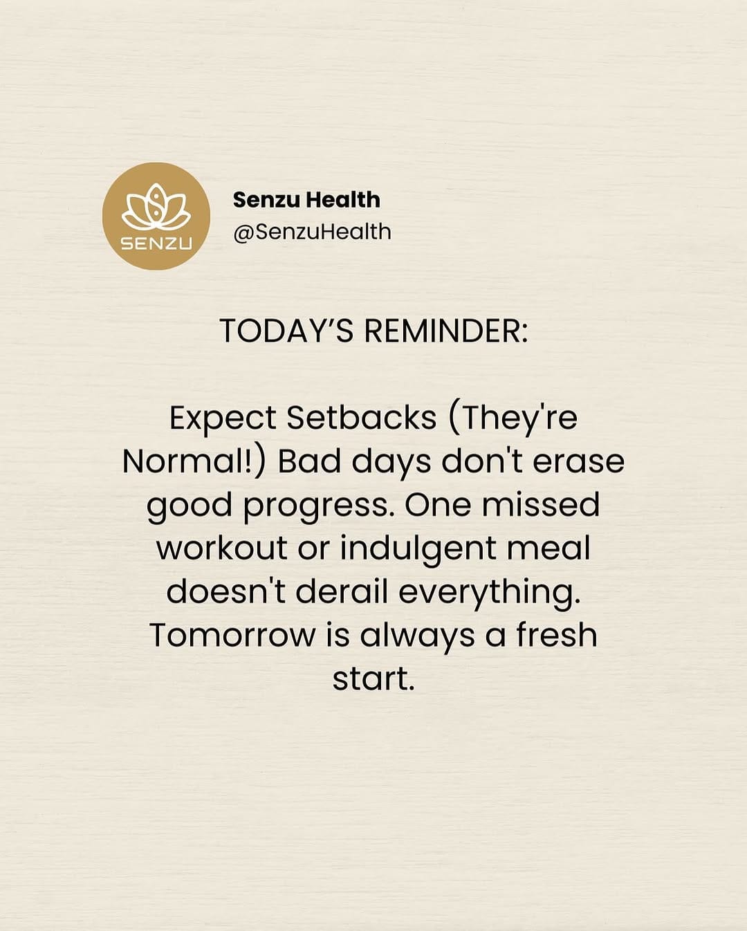 Post 8 by SENZU Health on Instagram (image)