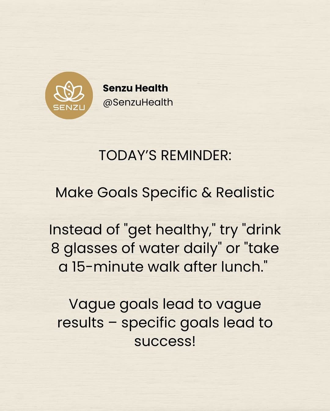 Post 9 by SENZU Health on Instagram (image)