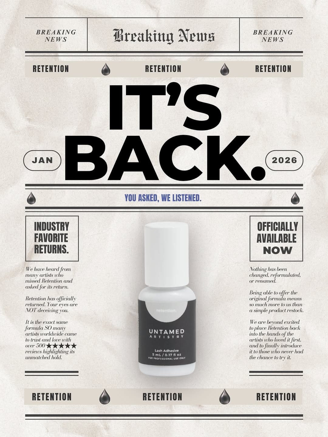 Post 1 by The Quirky Lash Supply Brand on Instagram (image)