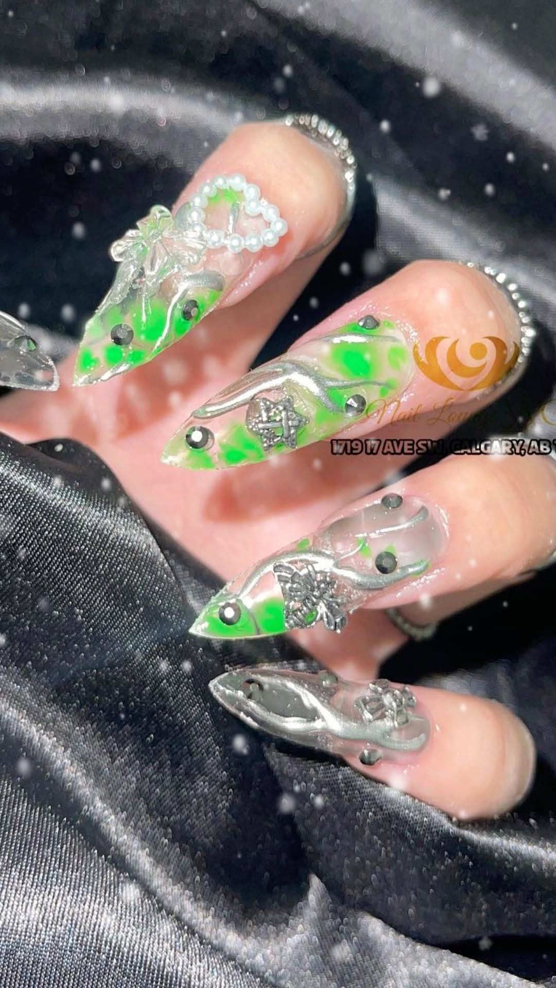 Post 10 by Naillounge Yyc on Instagram (video)
