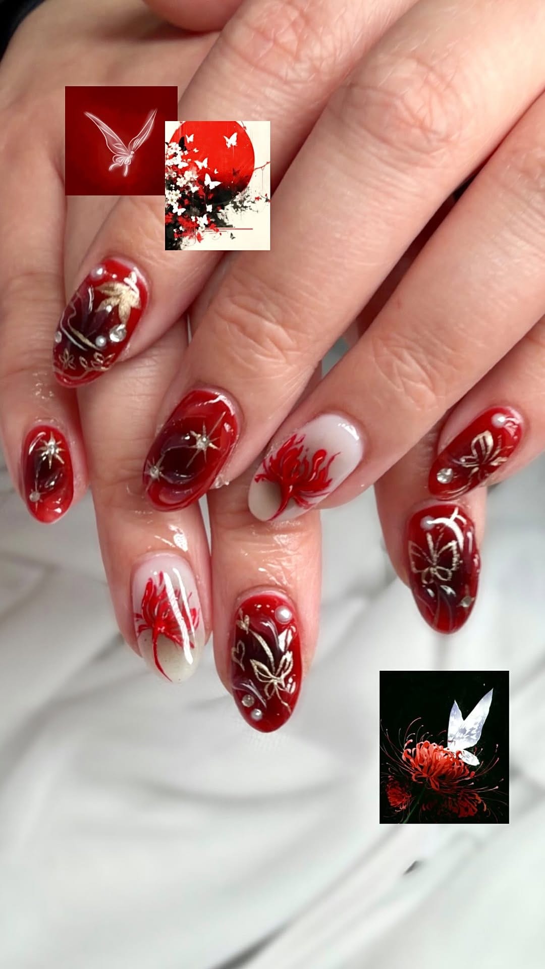 Post 1 by Glam Nail Studio ❤️Japanese nail art ❤️バンクーバーネイル on Instagram (video)
