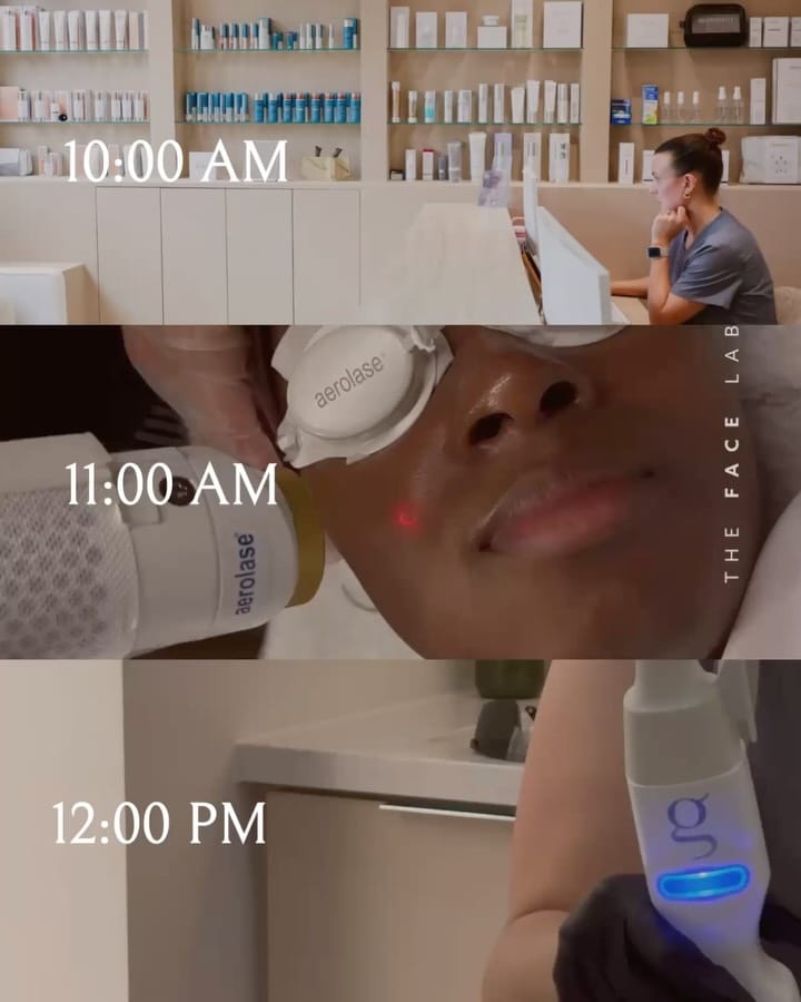 Post 9 by Aerolase | PRFM | Tixel | Sofwave | Facial Balancing on Instagram (carousel)