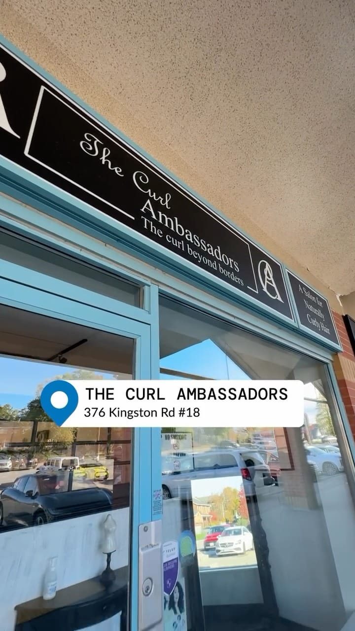 Post 1 by The Curl Ambassadors | GTA Curly Hair Salons on Instagram (video)