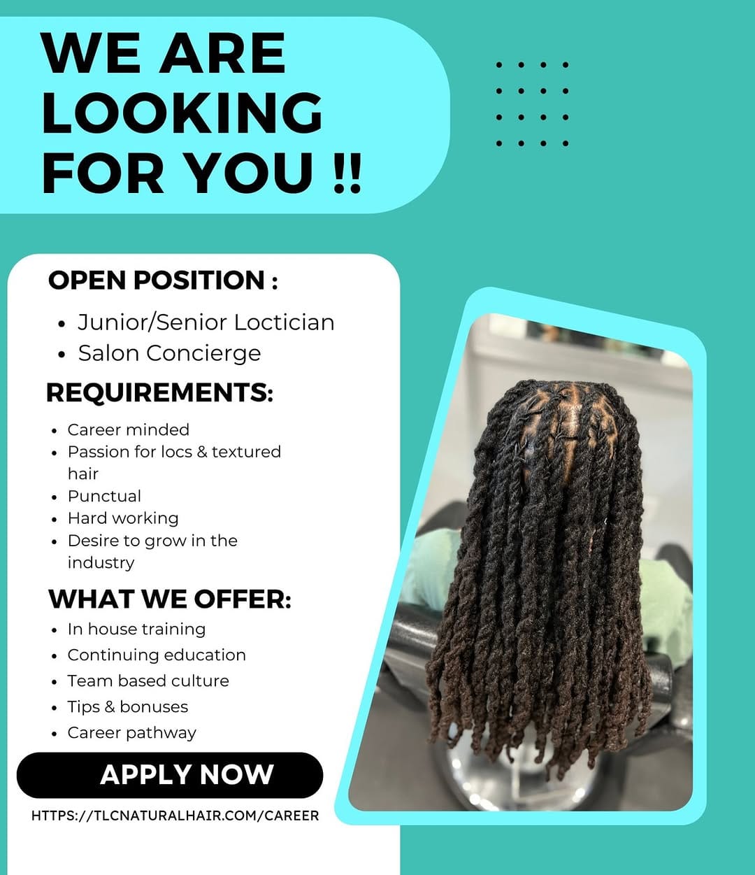 Post 9 by Toronto Locs & Natural Hair Salon🇨🇦🇯🇲 on Instagram (image)