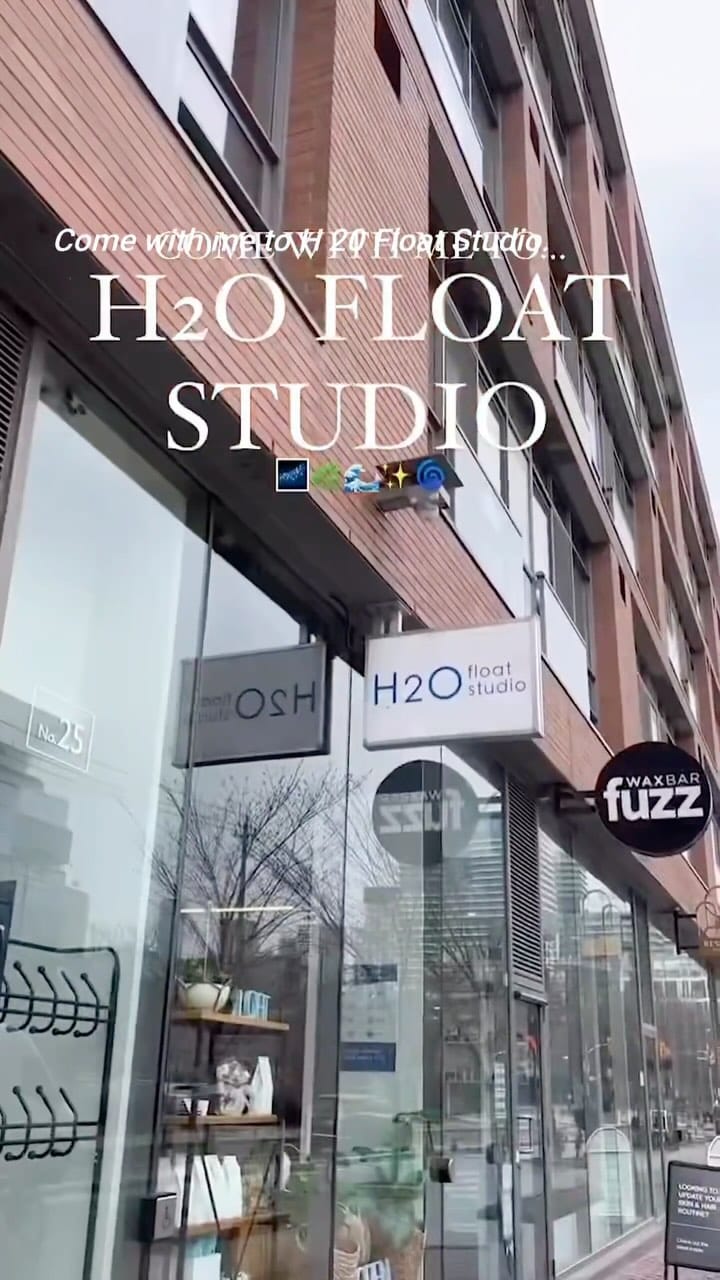 Post 10 by H2O Float Studio on Instagram (video)