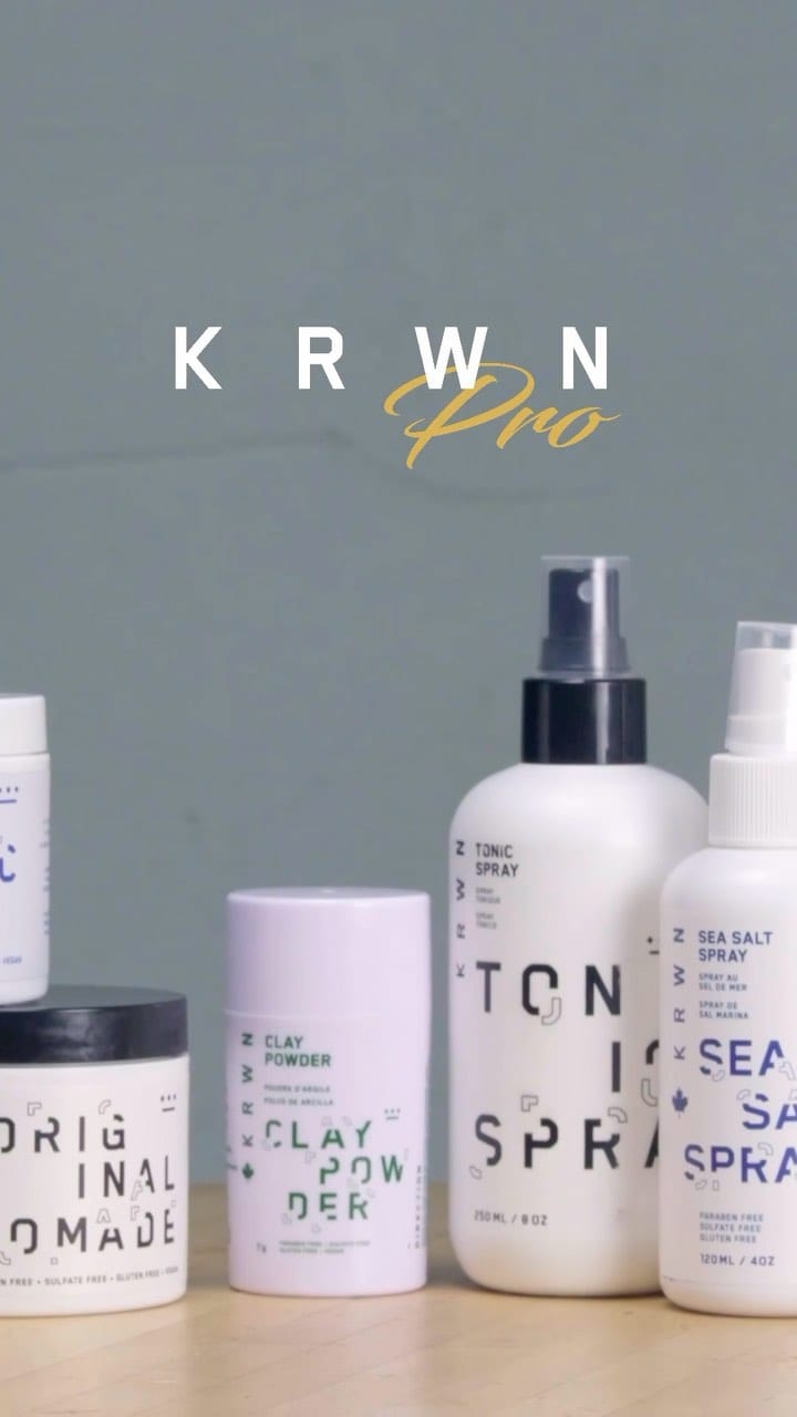 Post 9 by KRWN Pro by El Bori Barber on Instagram (video)
