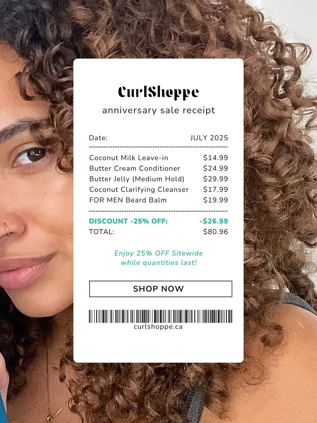 Post 10 by CurlShoppe on Instagram (image)