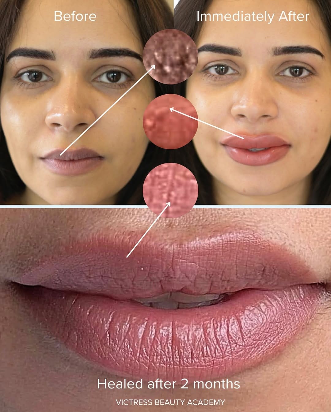 Post 8 by Victress Beauty Academy - Semi-Permanent Makeup on Instagram (carousel)
